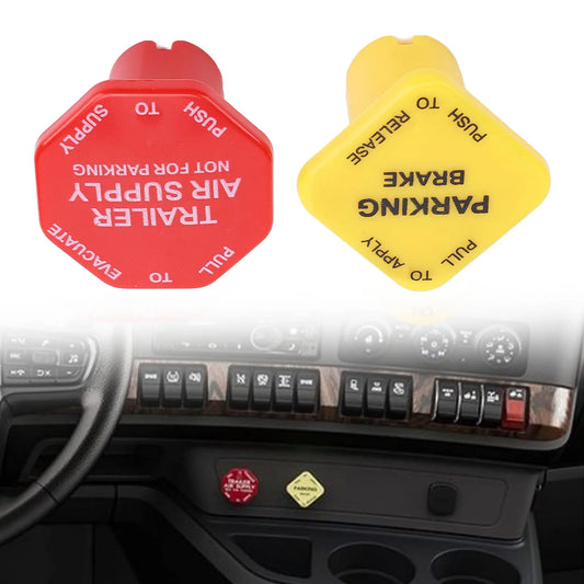 Semi Truck & Trailer Parking Brake Knob