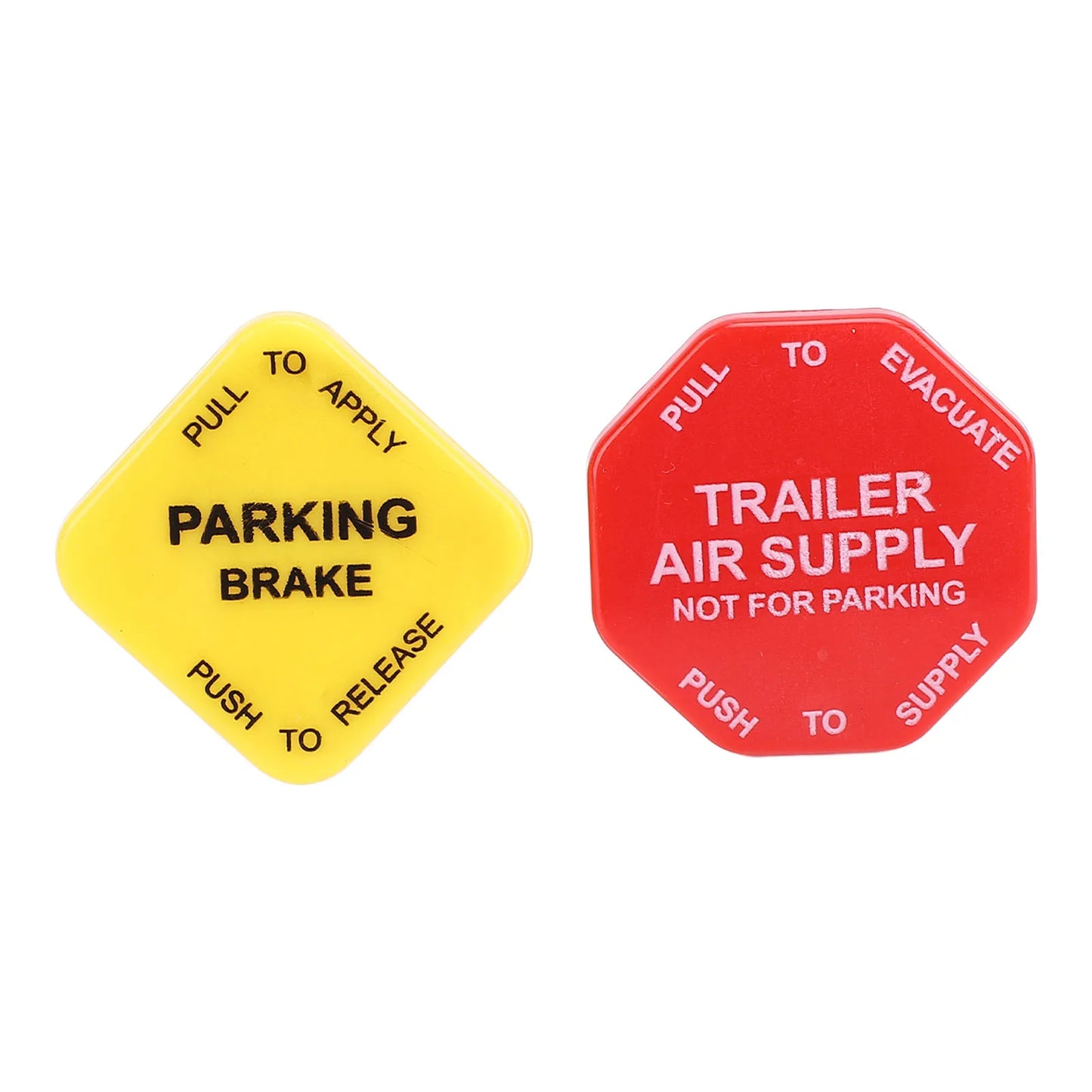 Semi Truck & Trailer Parking Brake Knob