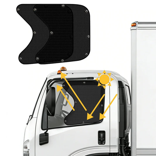 Semi-Truck Side Window Sunshade